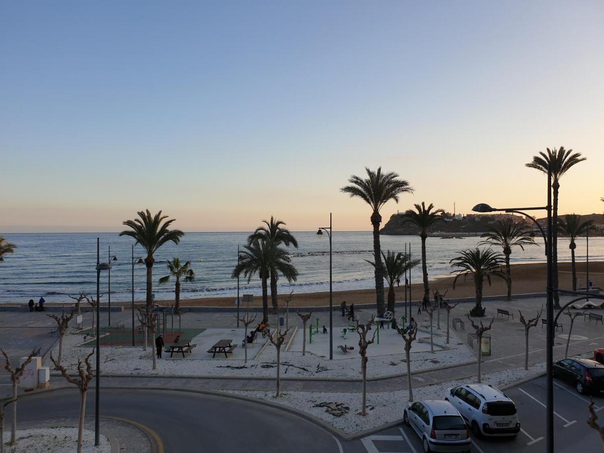 Vistas Al Mar Desde La Playa De El Rihuete En Puerto De Mazarron Leilighet Eksteriør bilde